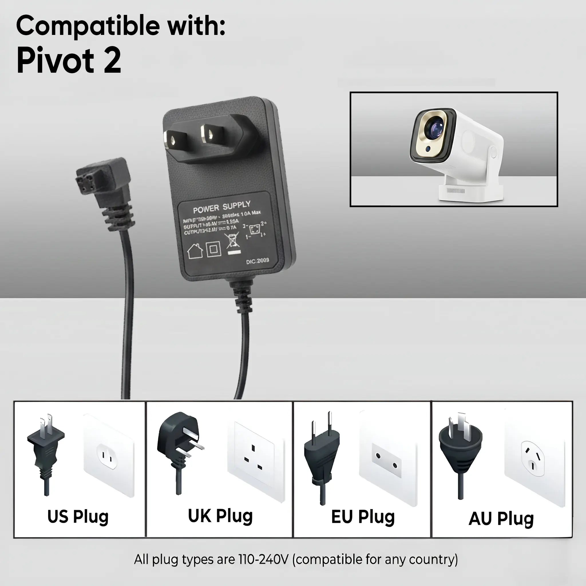 Replacement Power Adapter